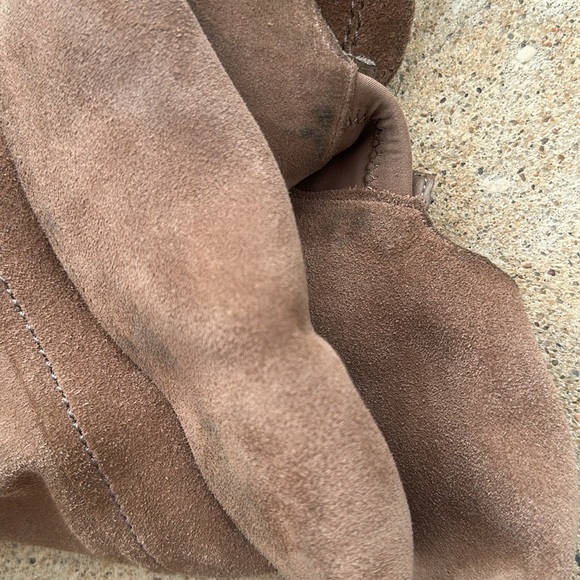Vince Camuto over the knee tan suede boots sz 10 - Picture 11 of 11